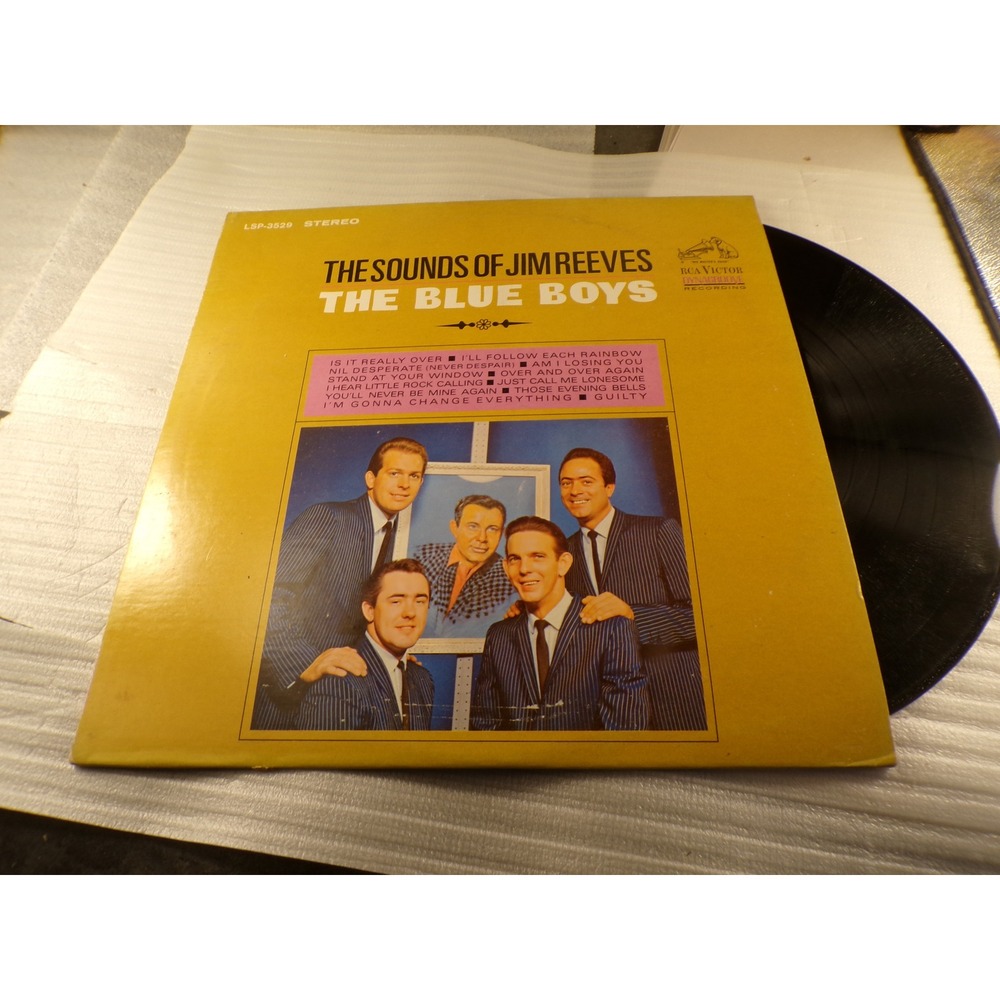 The Blue Boys The Sounds of Jim Reeves Vinyl LP RCA Victor LSP-3529 Stereo 1966